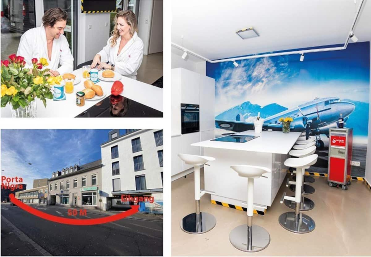 Exquisit Crew-Only-De Loft App. 1℗ Flying Dreams Apartment Trier Exterior foto